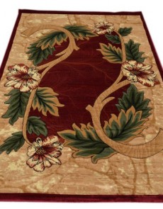 Синтетичний килим Hand Carving 0926A bordeaux-beige - высокое качество по лучшей цене в Украине.